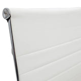 Scaun Valter PU 55x52x95cm - Alb