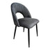 Scaun Lovingo, catifea si metal, 50x47x85 cm