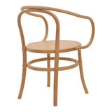 Scaun Verfie lemn de fag, Natural, 55x50x83 cm
