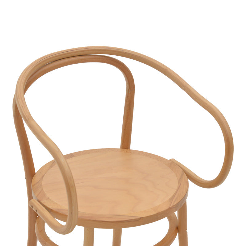 Scaun Verfie lemn de fag, Natural, 55x50x83 cm