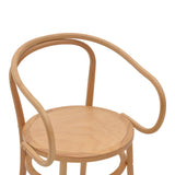 Scaun Verfie lemn de fag, Natural, 55x50x83 cm