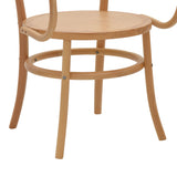 Scaun Verfie lemn de fag, Natural, 55x50x83 cm