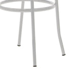 Scaun Vienna, metal, Negru, 47x40x85 cm