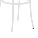 Scaun Vienna rattan metal, Alb - Bej, 100x200 cm - Bej