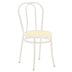 Scaun Vienna rattan metal, Alb - Bej, 100x200 cm