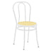 Scaun Vienna rattan metal, Alb - Bej, 100x200 cm - 243-000026