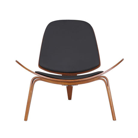 Scaun Vilma, Negru, 90x73x75 cm