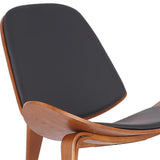 Scaun Vilma, Negru, 90x73x75 cm