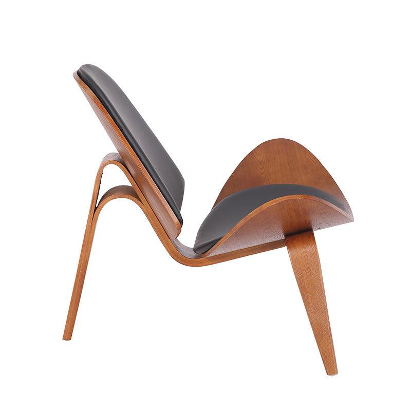 Scaun Vilma, Negru, 90x73x75 cm