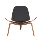 Scaun Vilma, Negru, 90x73x75 cm