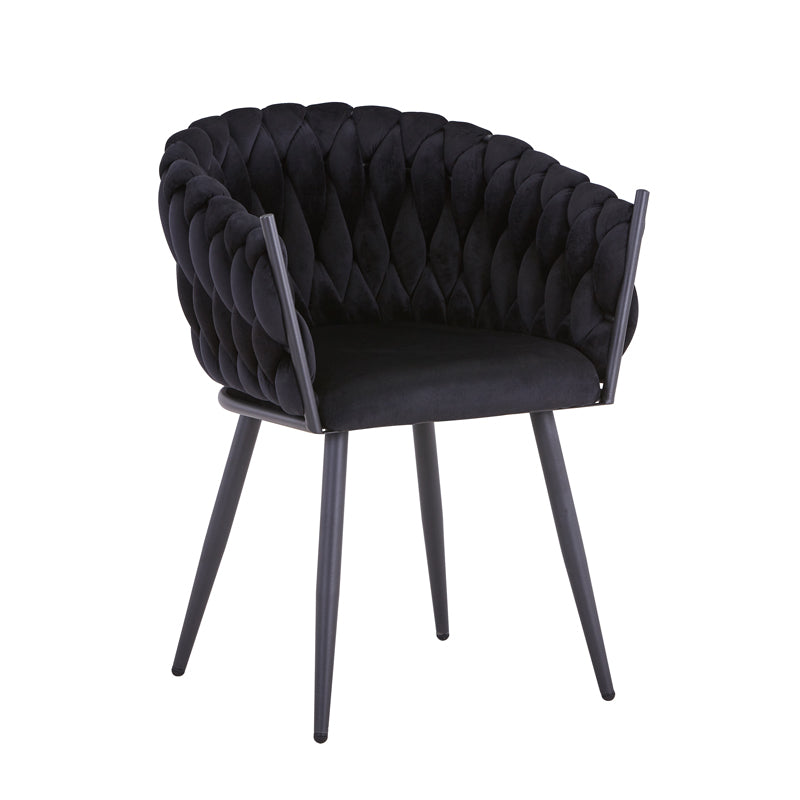 Scaun Vivian catifea, Diverse culori, 61x55x80 cm - Scaun Vivian catifea, Diverse culori, 61x55x80 cm
