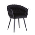 Scaun Vivian catifea, Diverse culori, 61x55x80 cm