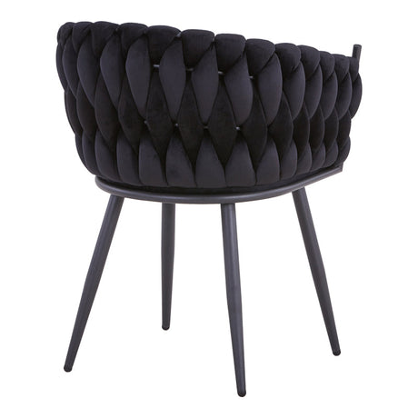 Scaun Vivian catifea, Diverse culori, 61x55x80 cm