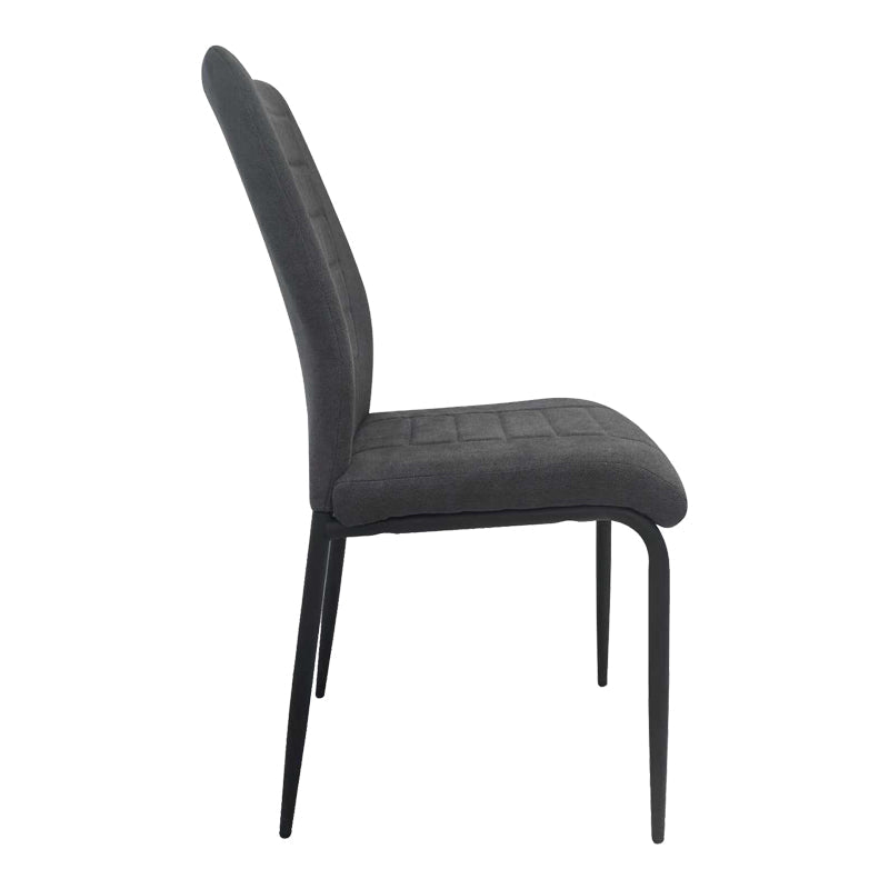 Scaun Wedena, Stofa, 46x50x94 cm - Antracit