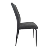 Scaun Wedena, Stofa, 46x50x94 cm - Antracit