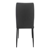 Scaun Wedena, Stofa, 46x50x94 cm - Antracit