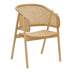 Scaun Wenzy din lemn masiv Natural toon, 58x58x82 cm