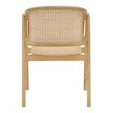 Scaun Wenzy din lemn masiv Natural toon, 58x58x82 cm