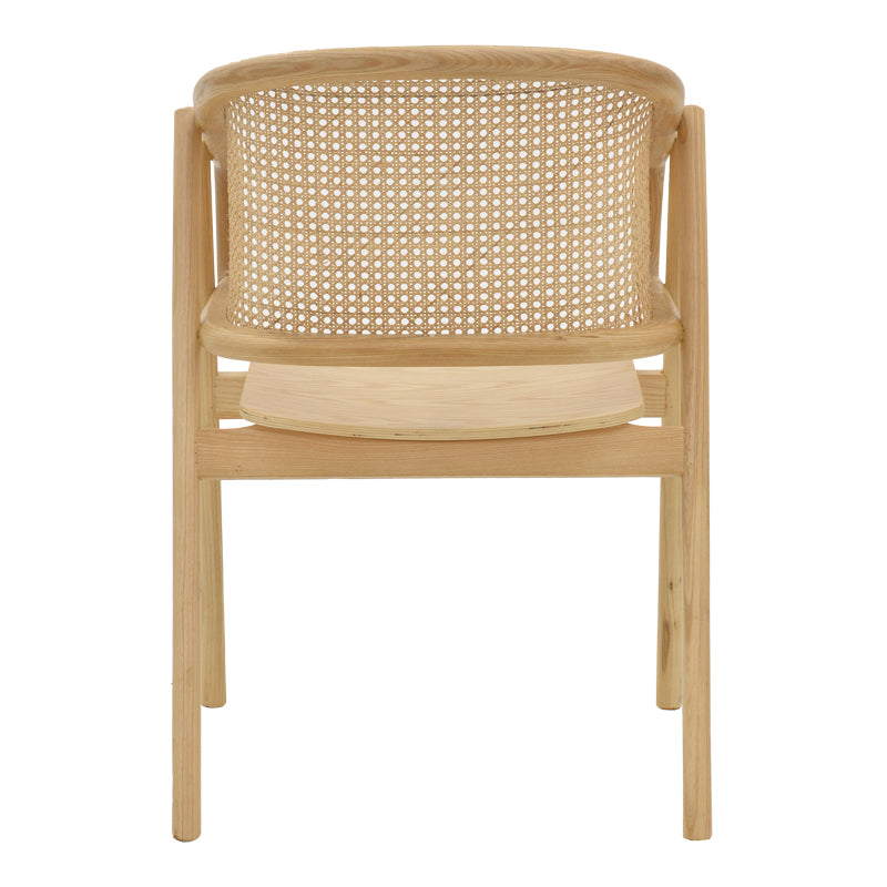 Scaun Wenzy din lemn masiv Natural toon, 58x58x82 cm, foto produs