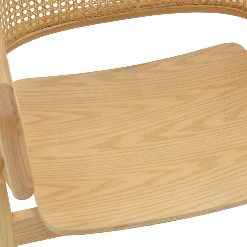 Scaun Wenzy din lemn masiv Natural toon, 58x58x82 cm, foto produs 8