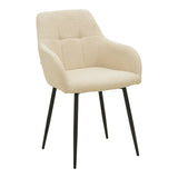 Scaun Zerfia, Stofa, 43x60x85 cm - Scaun Zerfia, Stofa, 43x60x85 cm