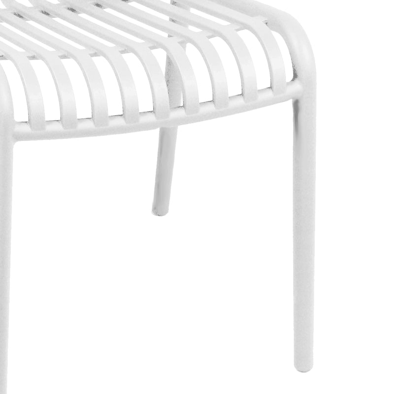 Scaun Zoi ton, Diverse culori, 42x58x79 cm - Alb