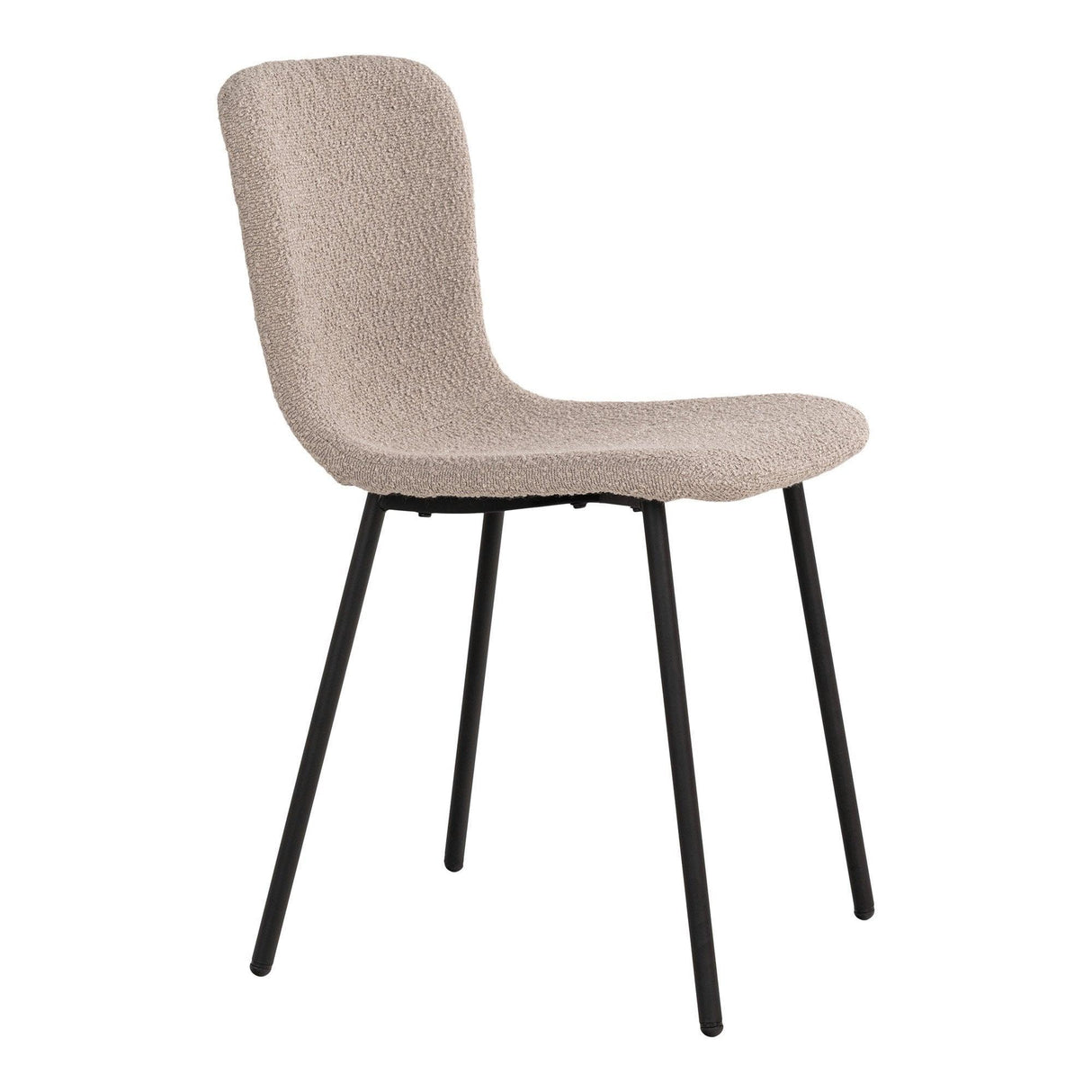 Scaune de sufragerie Halden, Bej - Gri Deschis, 44x81x52 cm - Bej