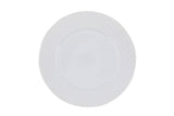 Serviciu de masa, 24 piese, Portelan, Alb