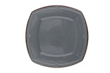 Serviciu de masa, 24 piese, Portelan, Albastru, 26x26x2 cm