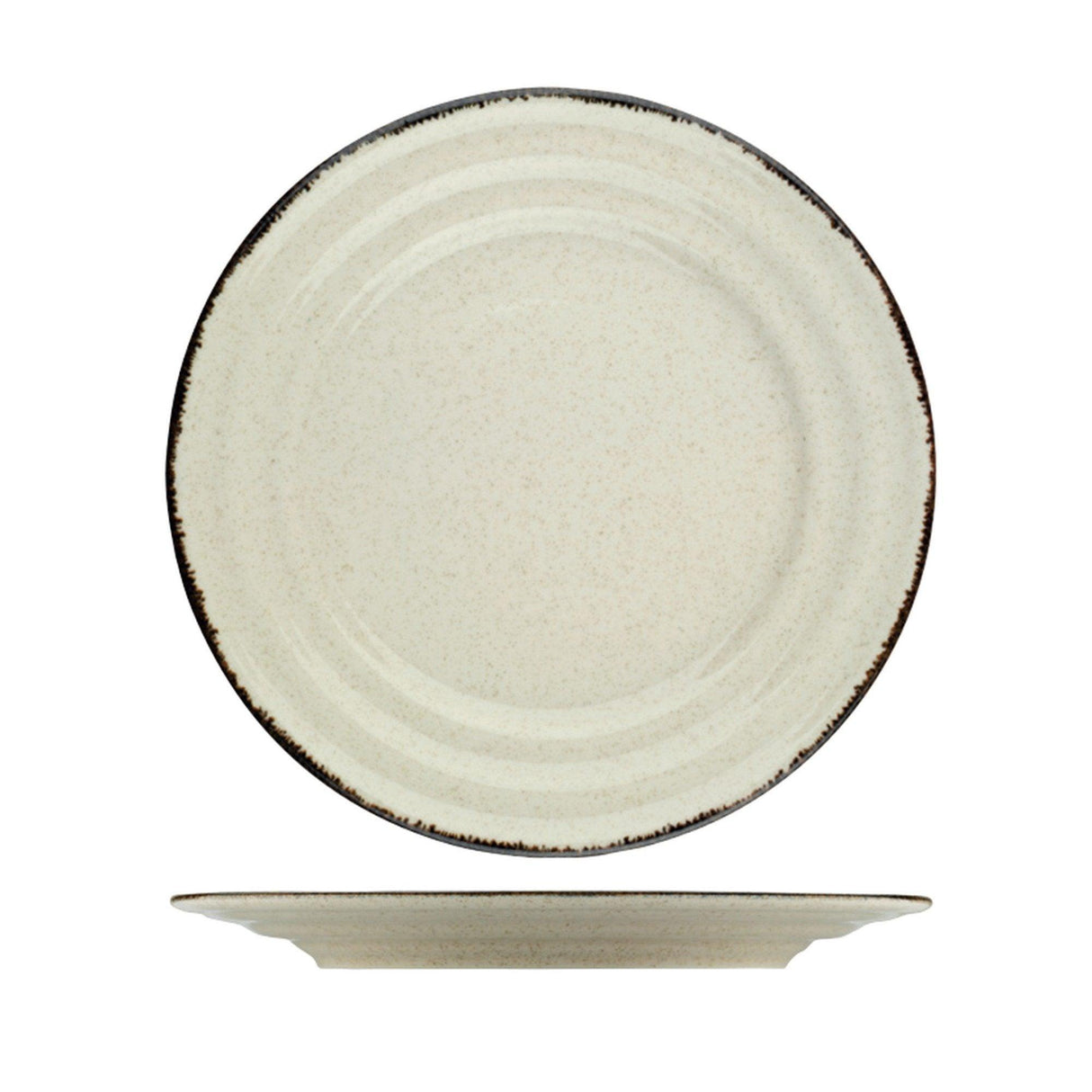 Serviciu de masa, 24 piese,  Portelan, Crem