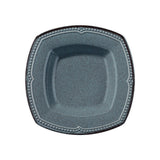 Serviciu de masa, 24 piese, Portelan, Albastru, 26x26x2 cm