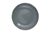 Serviciu de masa, 24 piese, Portelan, Albastru, 25x25x3 cm