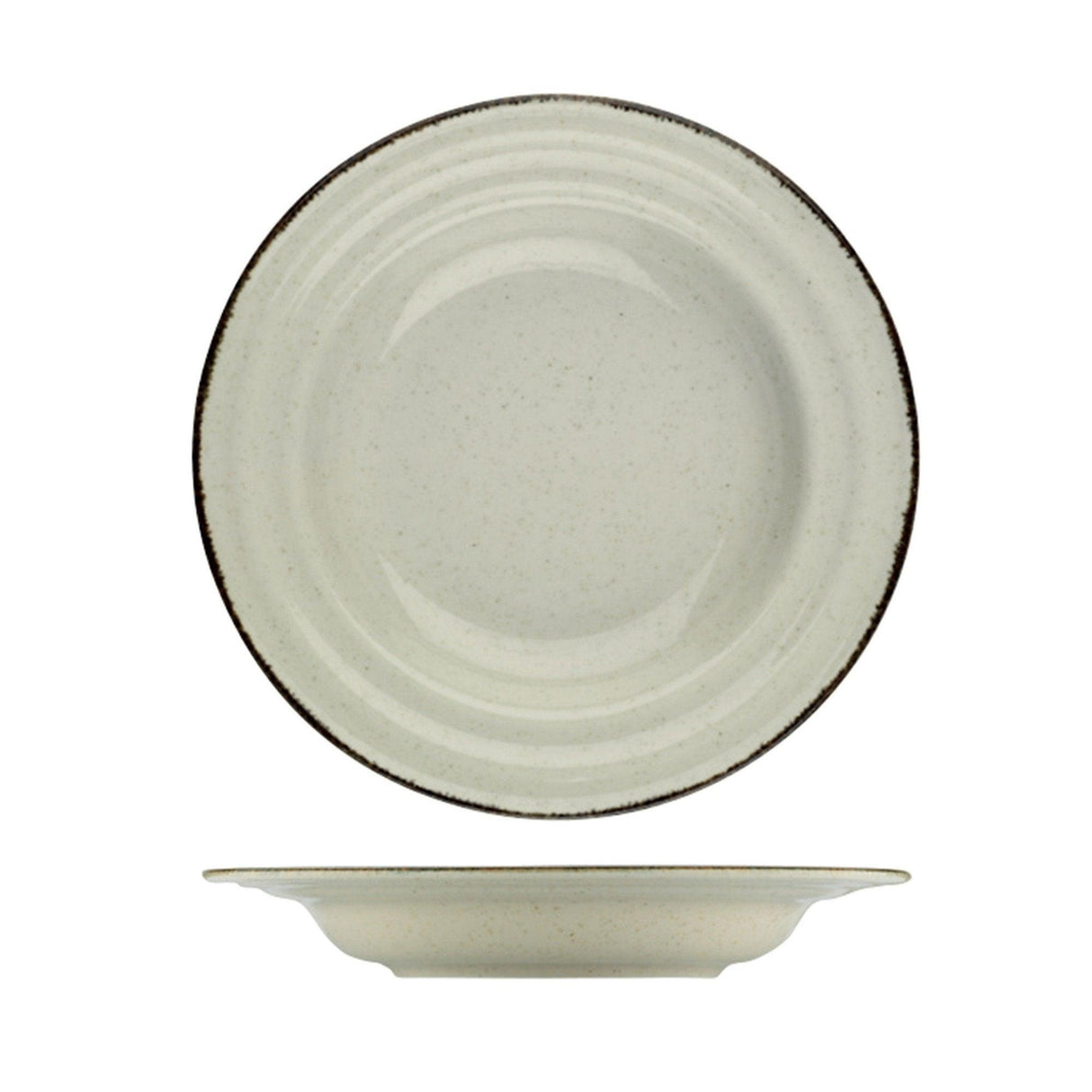 Serviciu de masa, 24 piese,  Portelan, Crem