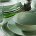 Servicii De Masa Serviciu de masa, 24 piese, Portelan, Verde