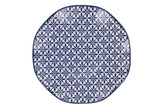 Serviciu de masa Holland, Set 24 piese pentru cina, Portelan, Albastru, 29x28x36 cm