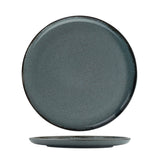 Serviciu de masa 24 piese, Portelan, Verde, 27x27x2.5 cm