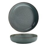 Serviciu de masa 24 piese, Portelan, Verde, 27x27x2.5 cm