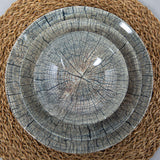 Serviciu de masa, Set 18 piese pentru cina,, Portelan, Lemn