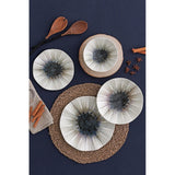 Serviciu de masa, Set 24 piese pentru cina, Portelan, Multicolor, 29x28x36 cm