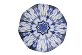 Serviciu de masa, Set 24 piese pentru cina, Portelan, Albastru, 29x28x36 cm