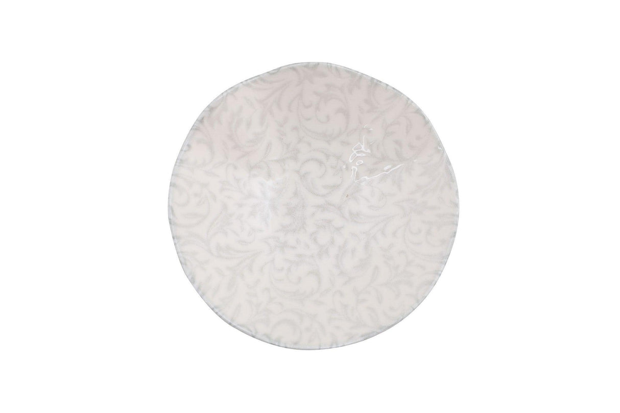 Serviciu de masa, Set 24 piese pentru cina, Portelan, Gri, 29x28x36 cm