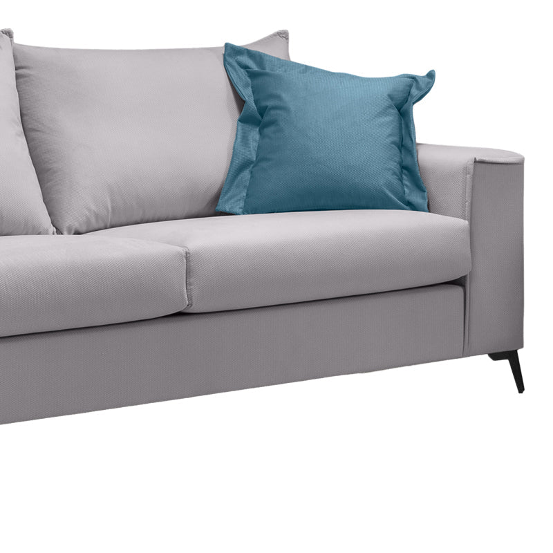 Set 2 canapele cu 2 locuri Verona x2, Gri deschis, 225x93x100 cm