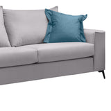 Set 2 canapele cu 2 locuri Verona x2, Gri deschis, 225x93x100 cm