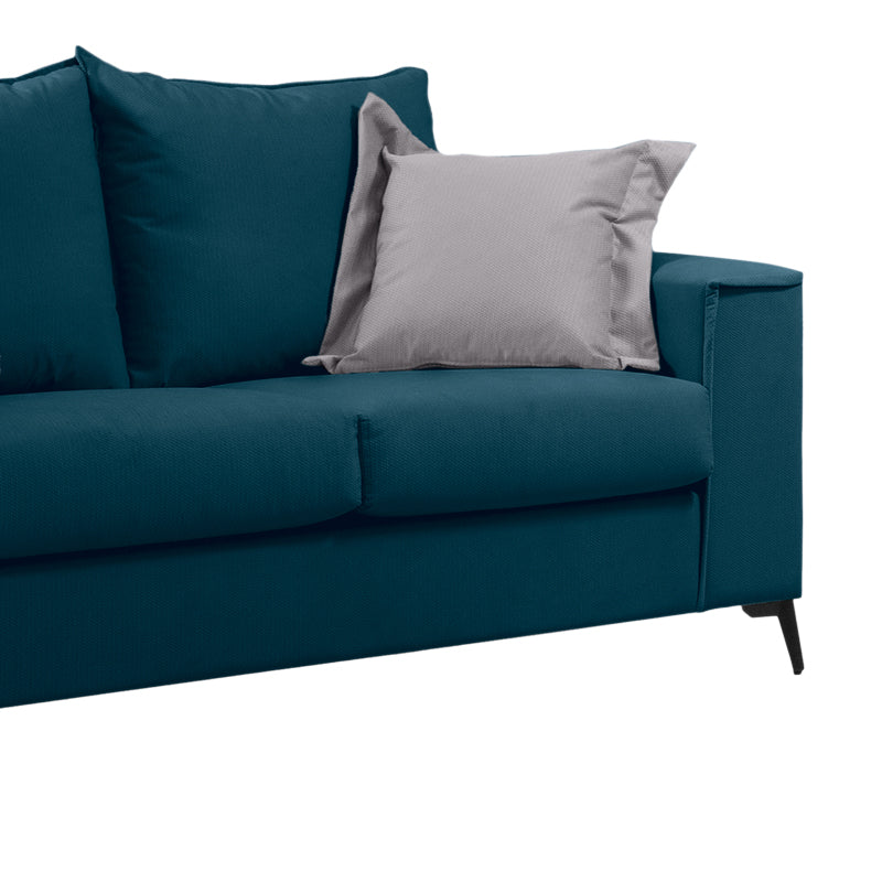 Set 2 canapele cu 2 locuri Verona x2, Gri deschis, 225x93x100 cm