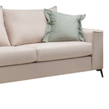Set 2 canapele cu 2 locuri Verona x2, Verde deschis, 225x93x100 cm