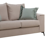 Set 2 canapele cu 2 locuri Verona x2, Verde deschis, 225x93x100 cm