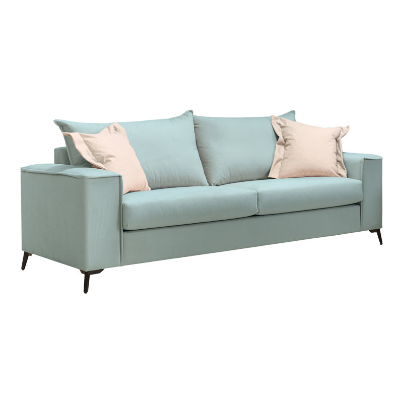 Set 2 canapele cu 2 locuri Verona x2, Verde deschis, 225x93x100 cm