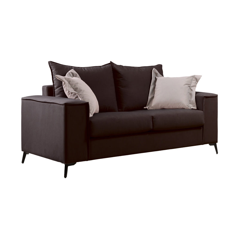 Set 2 canapele cu 2 locuri Verona x2, Gri inchis, 225x93x100 cm