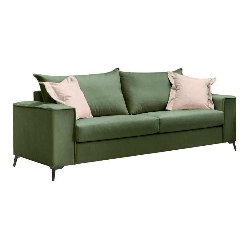 Set 2 canapele cu 2 locuri Verona x2, Verde inchis, 225x93x100 cm