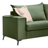 Set 2 canapele cu 2 locuri Verona x2, Verde inchis, 225x93x100 cm